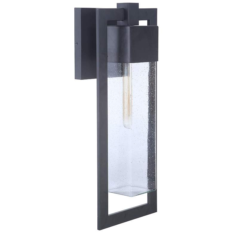 Image 1 Craftmade Perimeter 21 3/4 inch High Midnight Outdoor Wall Light