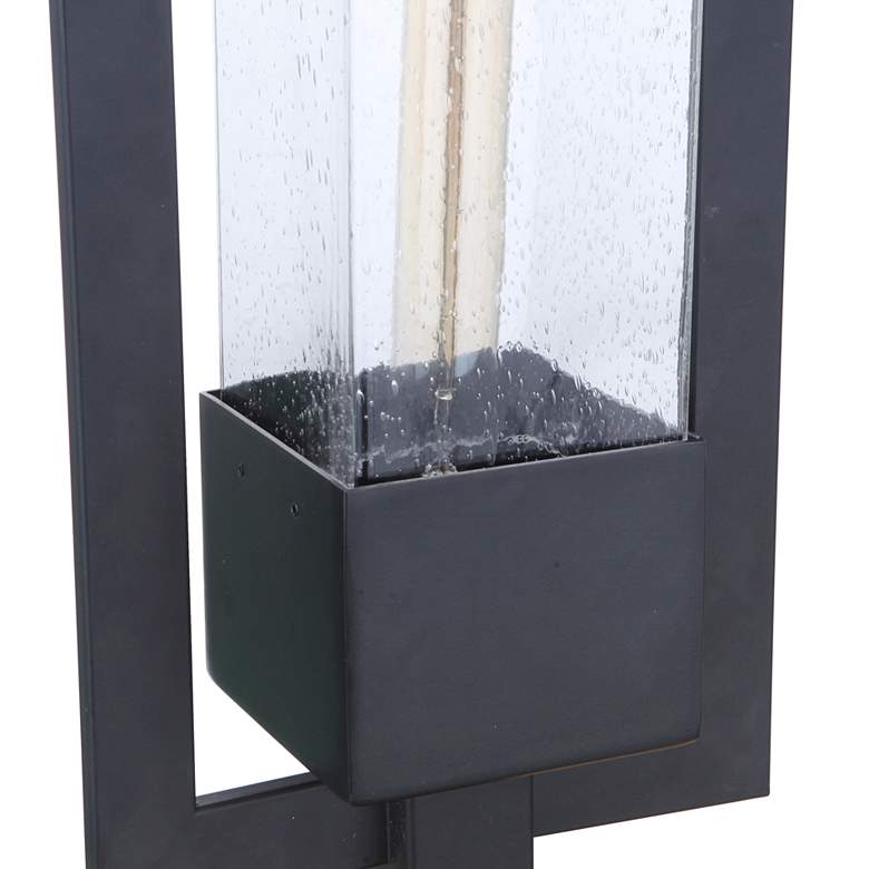 Image 2 Craftmade Perimeter 25 1/4" High Midnight Outdoor Post Light more views