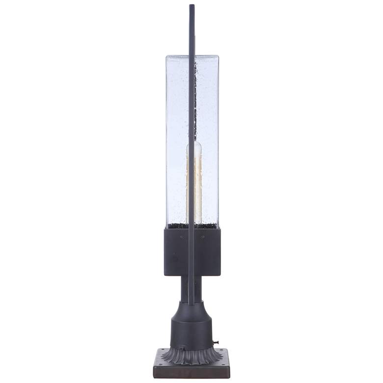 Image 5 Craftmade Perimeter 25 1/4" High Midnight Outdoor Post Light more views
