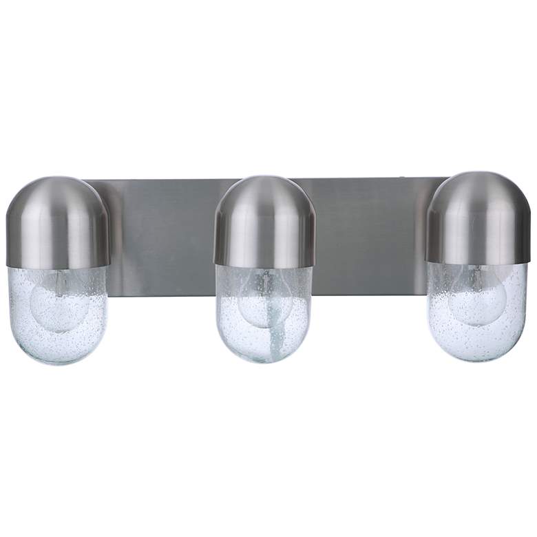 Image 2 Craftmade Pill 22 1/2"W Polished Nickel 3-Light Bath Light