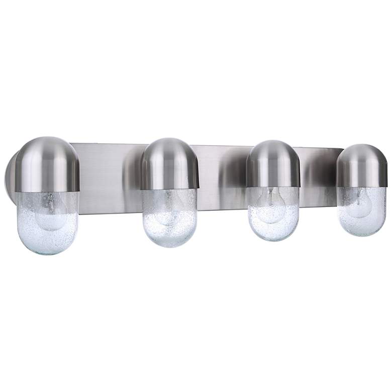 Image 2 Craftmade Pill 31 1/2"W Polished Nickel 4-Light Bath Light