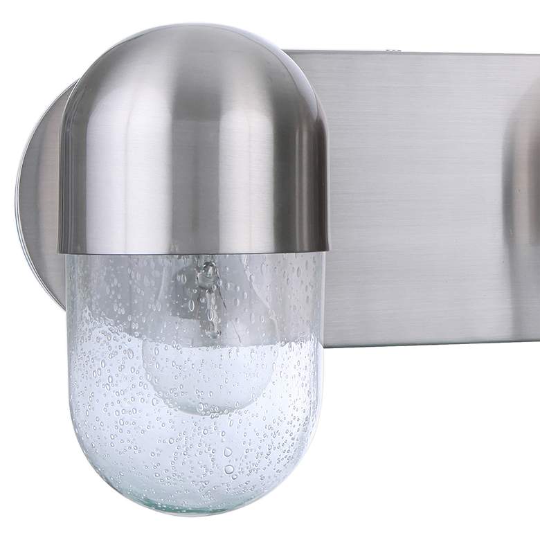 Image 3 Craftmade Pill 31 1/2"W Polished Nickel 4-Light Bath Light more views