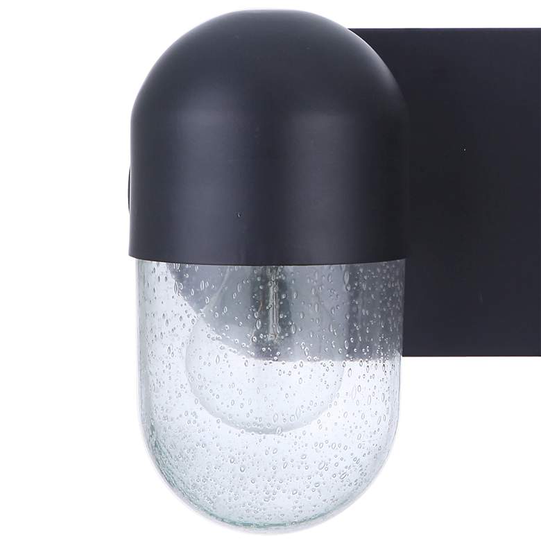 Image 3 Craftmade Pill 8 3/4" High Flat Black 2-Light Wall Sconce more views