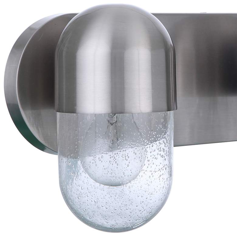 Image 2 Craftmade Pill 8 3/4"H Polished Nickel 2-Light Wall Sconce more views