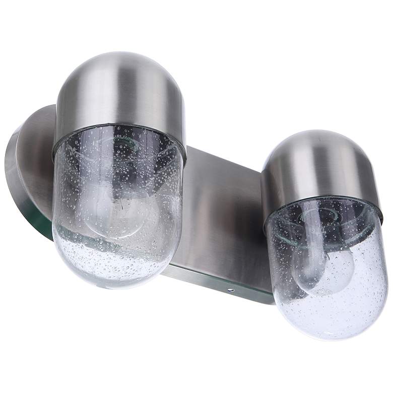 Image 5 Craftmade Pill 8 3/4"H Polished Nickel 2-Light Wall Sconce more views