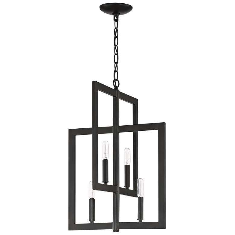 Image 4 Craftmade Portrait 15 1/2" Wide Espresso Black 4-Light Modern Pendant more views