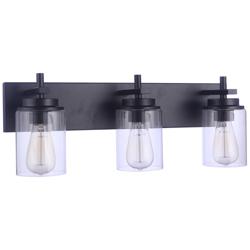 Craftmade Reeves 3 Light Vanity in Flat Black