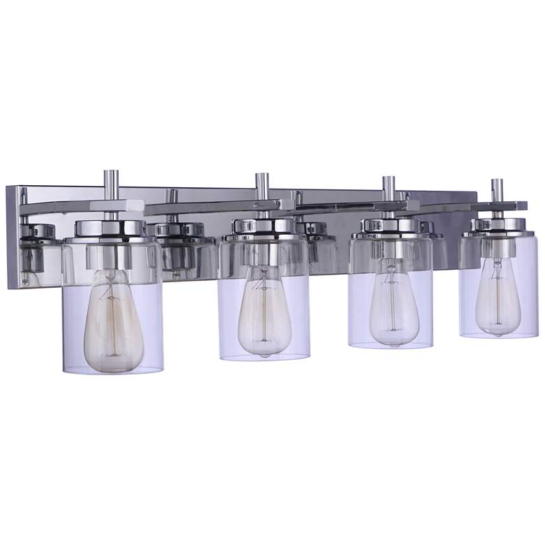 Image 1 Craftmade Reeves 4 Light Vanity in Chrome