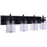 Craftmade Reeves 4 Light Vanity in Flat Black
