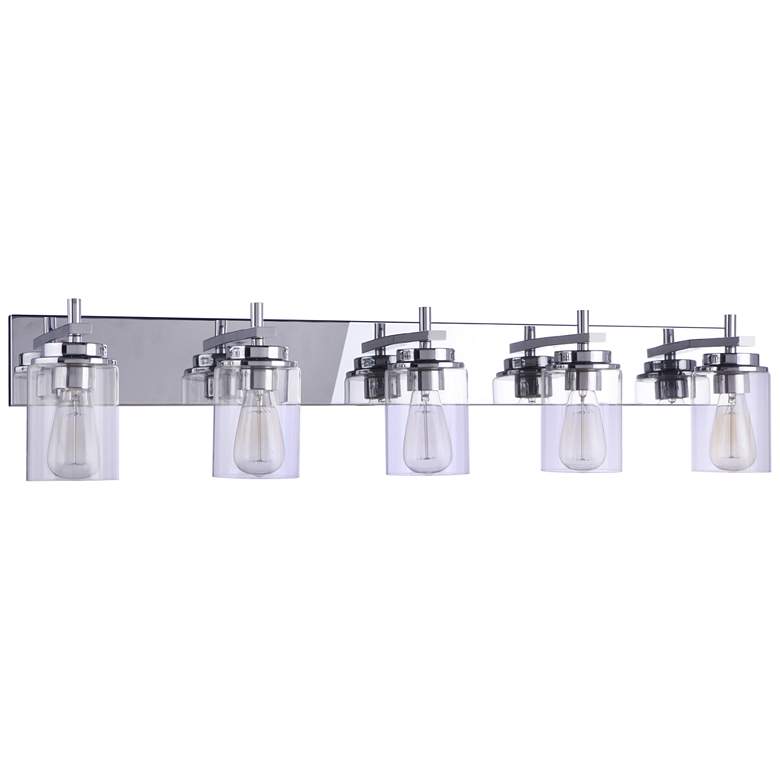 Image 1 Craftmade Reeves 5 Light Vanity in Chrome