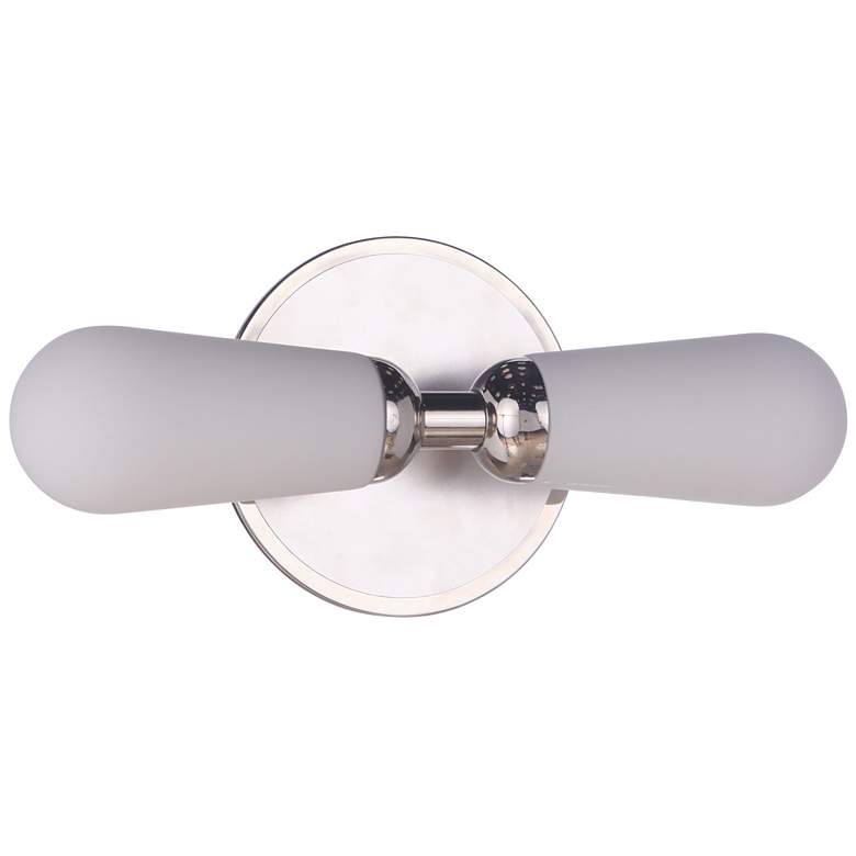Image 1 Craftmade Riggs 2 Light Linear Vanity in Brushed Polished Nickel