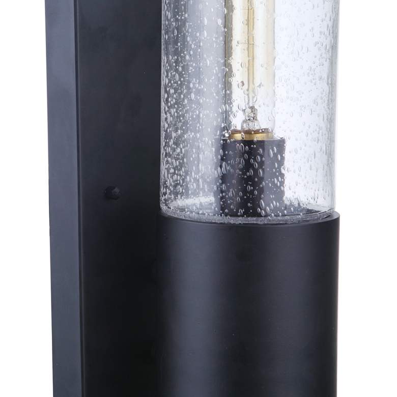 Image 2 Craftmade Sabre 17" High Midnight Outdoor Wall Light more views