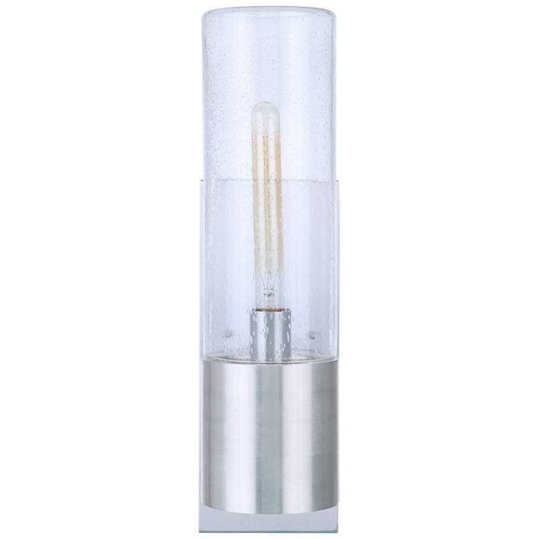 Image 2 Craftmade Sabre 20" High Satin Aluminum Outdoor Wall Light more views