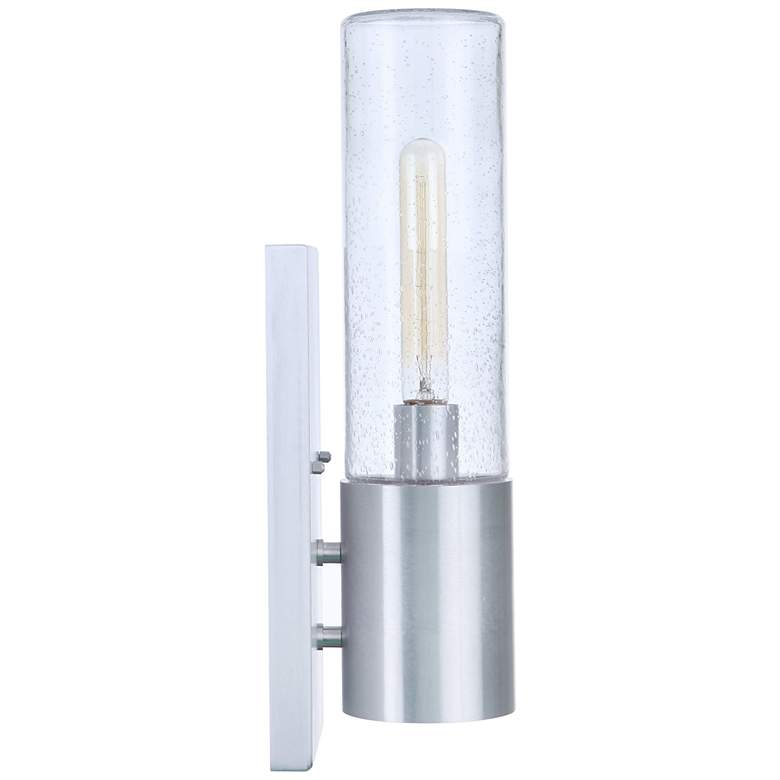 Image 3 Craftmade Sabre 20" High Satin Aluminum Outdoor Wall Light more views