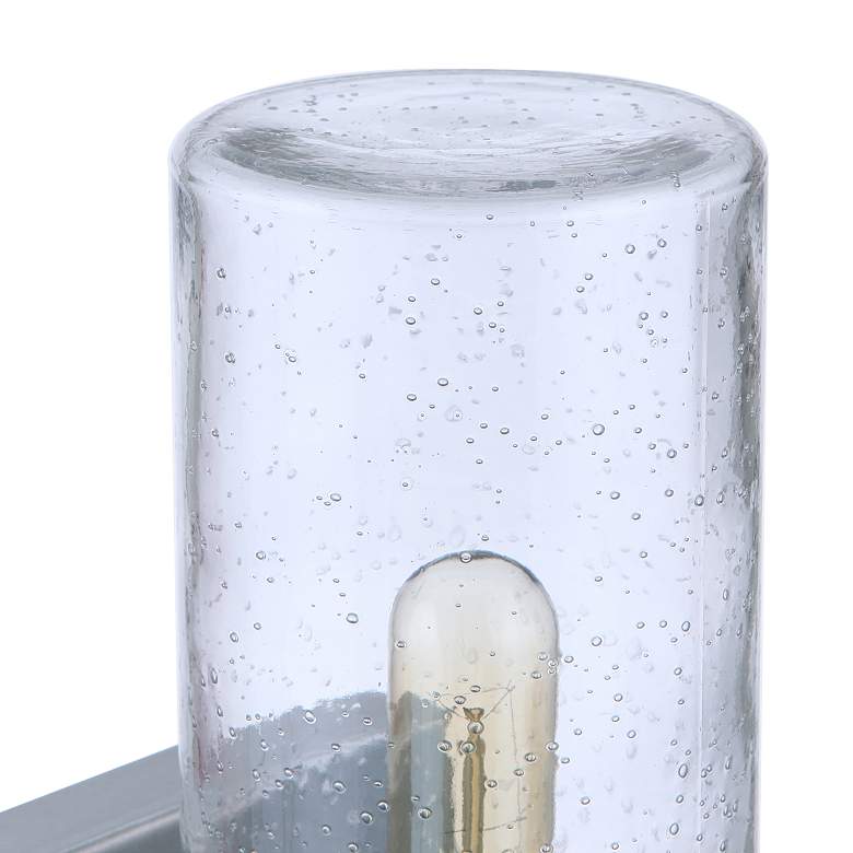 Image 5 Craftmade Sabre 20" High Satin Aluminum Outdoor Wall Light more views