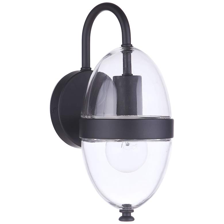 Image 1 Craftmade Sivo 11 3/4" High Midnight Outdoor Wall Light
