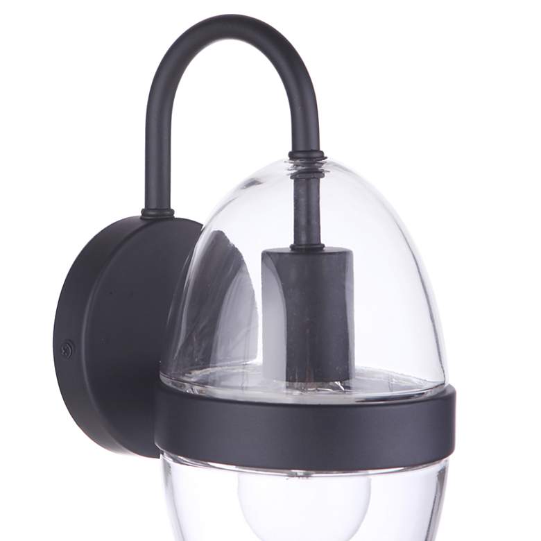 Image 3 Craftmade Sivo 11 3/4" High Midnight Outdoor Wall Light more views