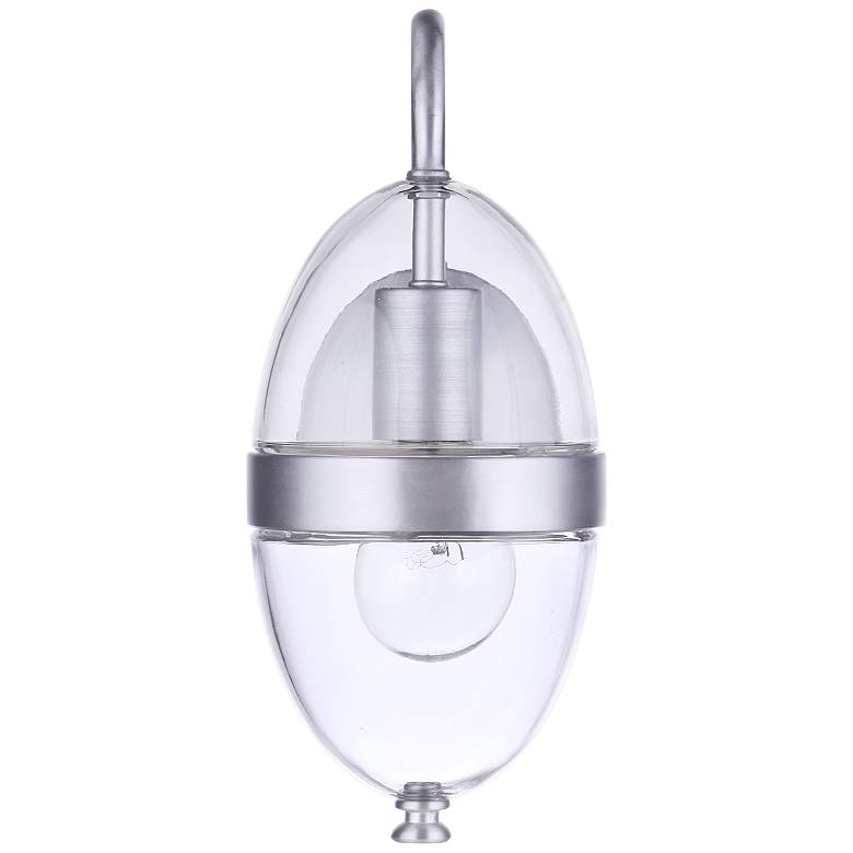 Image 2 Craftmade Sivo 11 3/4" High Satin Aluminum Outdoor Wall Light more views