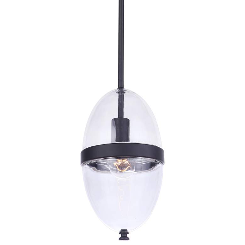 Image 1 Craftmade Sivo 13" High Midnight Outdoor Hanging Light
