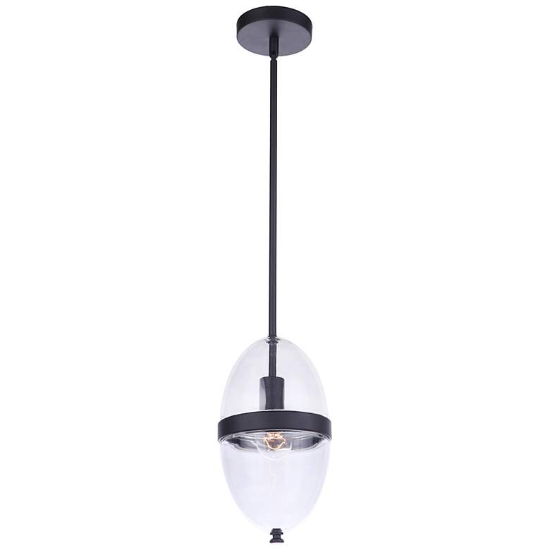 Image 3 Craftmade Sivo 13" High Midnight Outdoor Hanging Light more views