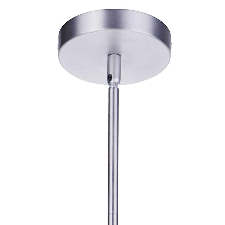 Image 2 Craftmade Sivo 13" High Satin Aluminum Outdoor Hanging Light more views