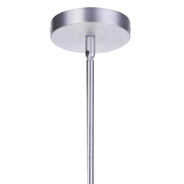 Image 5 Craftmade Sivo 13" High Satin Aluminum Outdoor Hanging Light more views