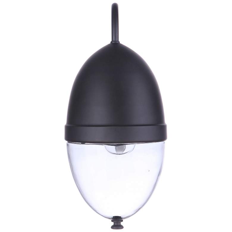 Image 2 Craftmade Sivo 15" High Midnight Metal Outdoor Wall Light more views