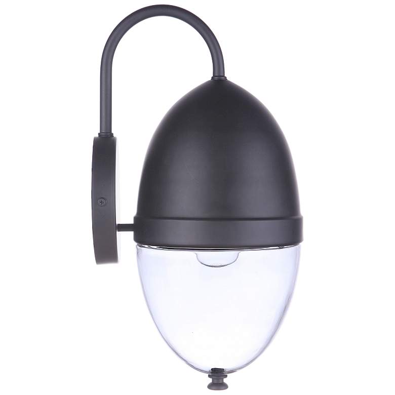 Image 3 Craftmade Sivo 15" High Midnight Metal Outdoor Wall Light more views
