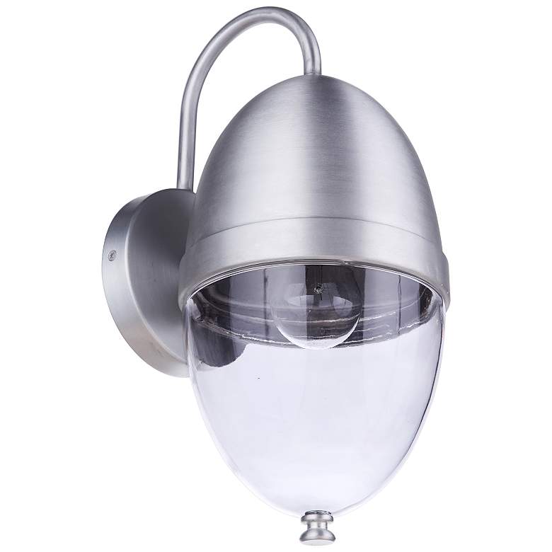 Image 4 Craftmade Sivo 15" High Satin Aluminum Metal Outdoor Wall Light more views