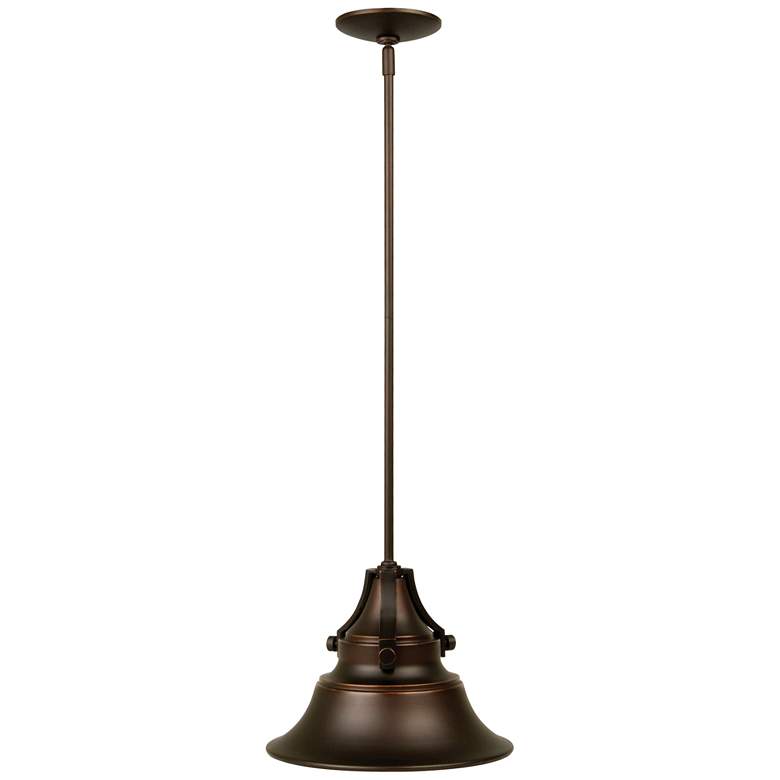Image 2 Craftmade Union 46 3/4" High Gilded Oiled Bronze Outdoor Hanging Light more views