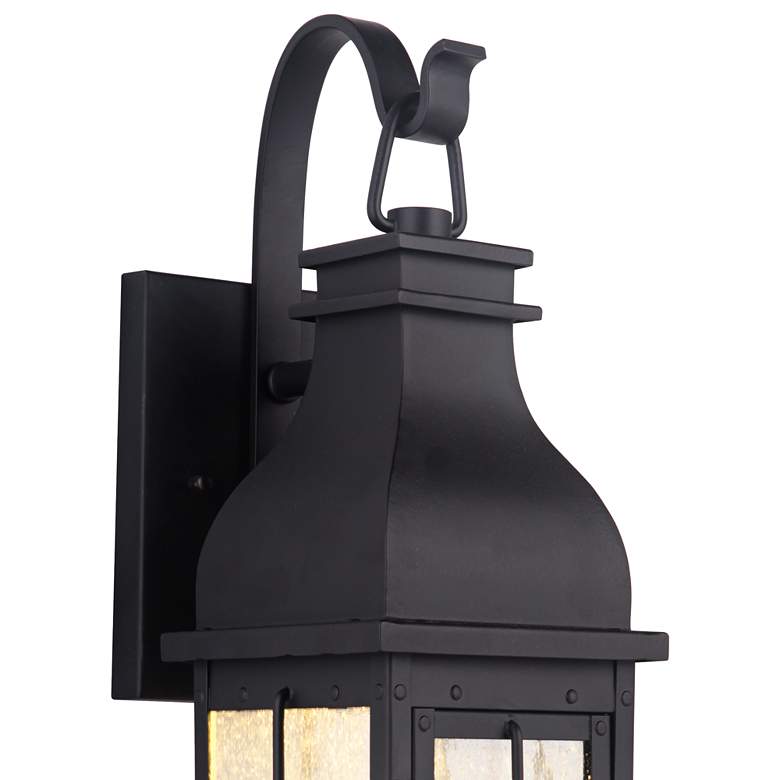 Image 3 Craftmade Vincent 24" High Midnight LED Outdoor Wall Light more views