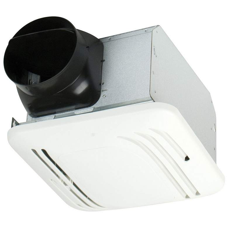 Image 1 Craftmade White 80 CFM 0.4 Sones Bathroom Exhaust Fan