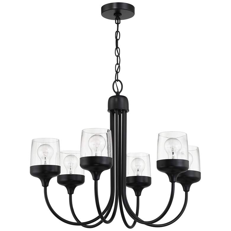 Image 1 Craftmade Wrenn 6 Light Chandelier