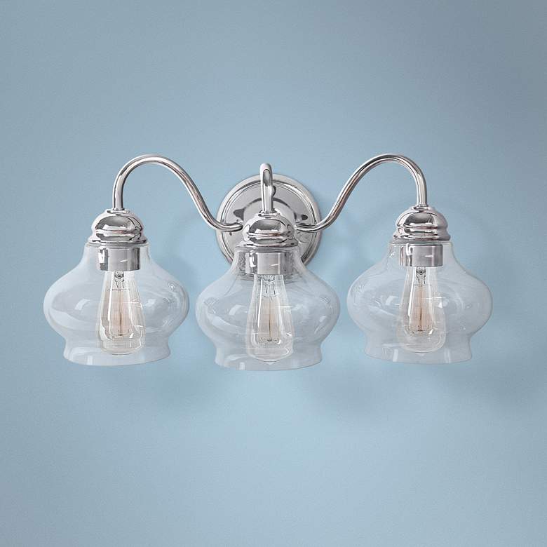 Image 1 Craftmade Yorktown 20 inch Wide Polished Nickel Bath Light