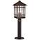 Craftsman 30" High Tall Landscape Path Light with Low Voltage Bulb
