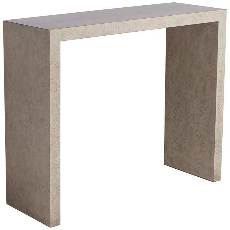 Image 3 Craig 38 inch Wide Modern Gray Finish Console Table