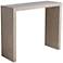 Craig 38" Wide Modern Gray Finish Console Table