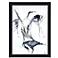 Crane I 42" High Rectangular Framed Giclee Wall Art