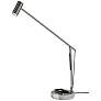 7_Crane Nickel Touch Desk Lamp with USB Port Wireless Charging more views