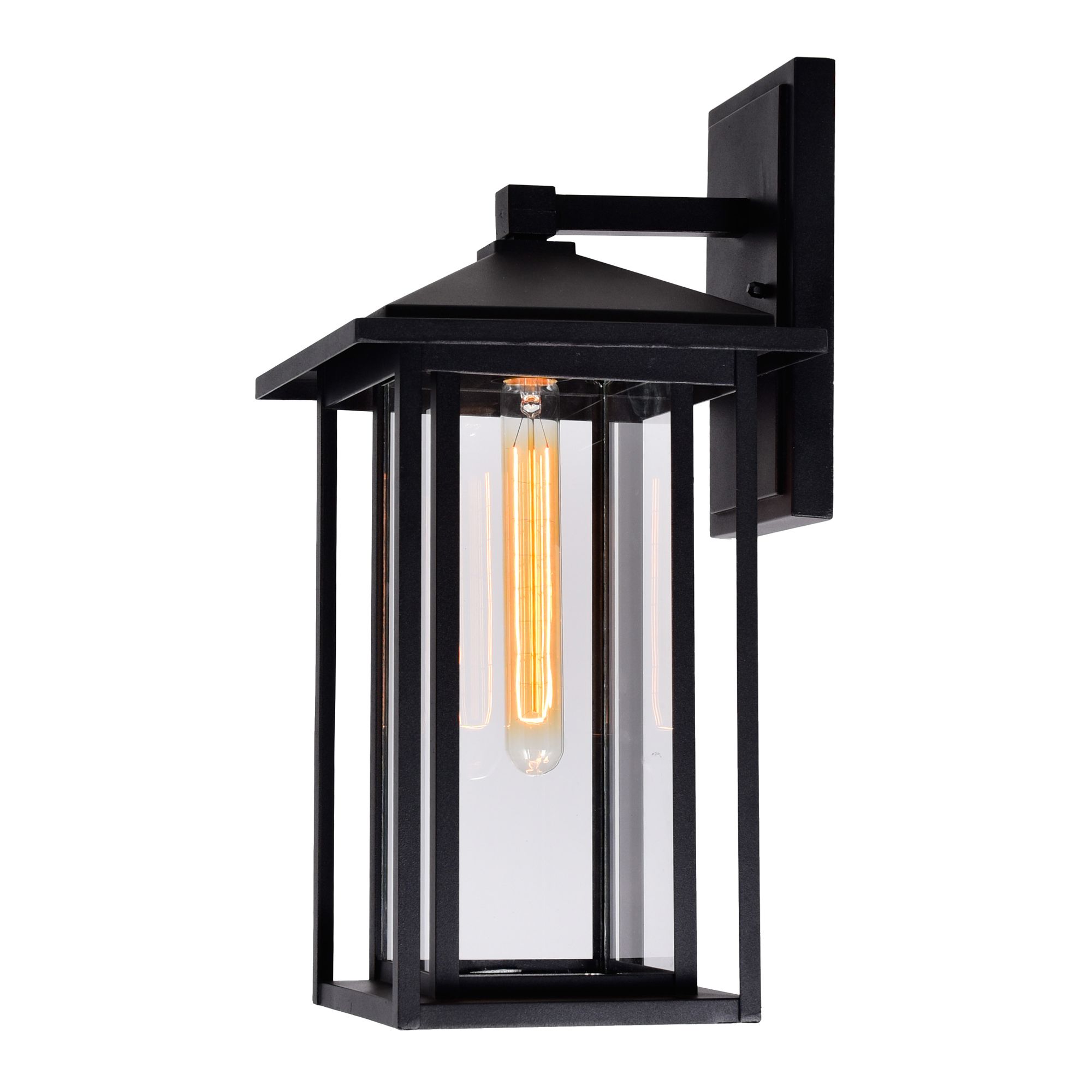 Image 3 Crawford 1 Light Black Outdoor Wall Light more views