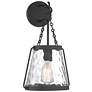 1_Crawford 1-Light Wall Sconce in Matte Black
