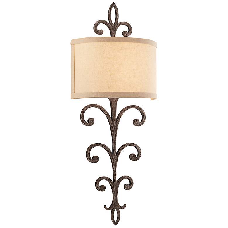 Image 2 Crawford 11 inch Wide Cottage Bronze Wall Sconce