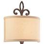 Crawford 11" Wide Cottage Bronze Wall Sconce