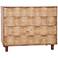 Crawford 42" Wide Natural Light Oak Wood Accent Chest
