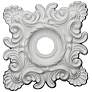 Crawley 18" Wide Primed Square Ceiling Medallion