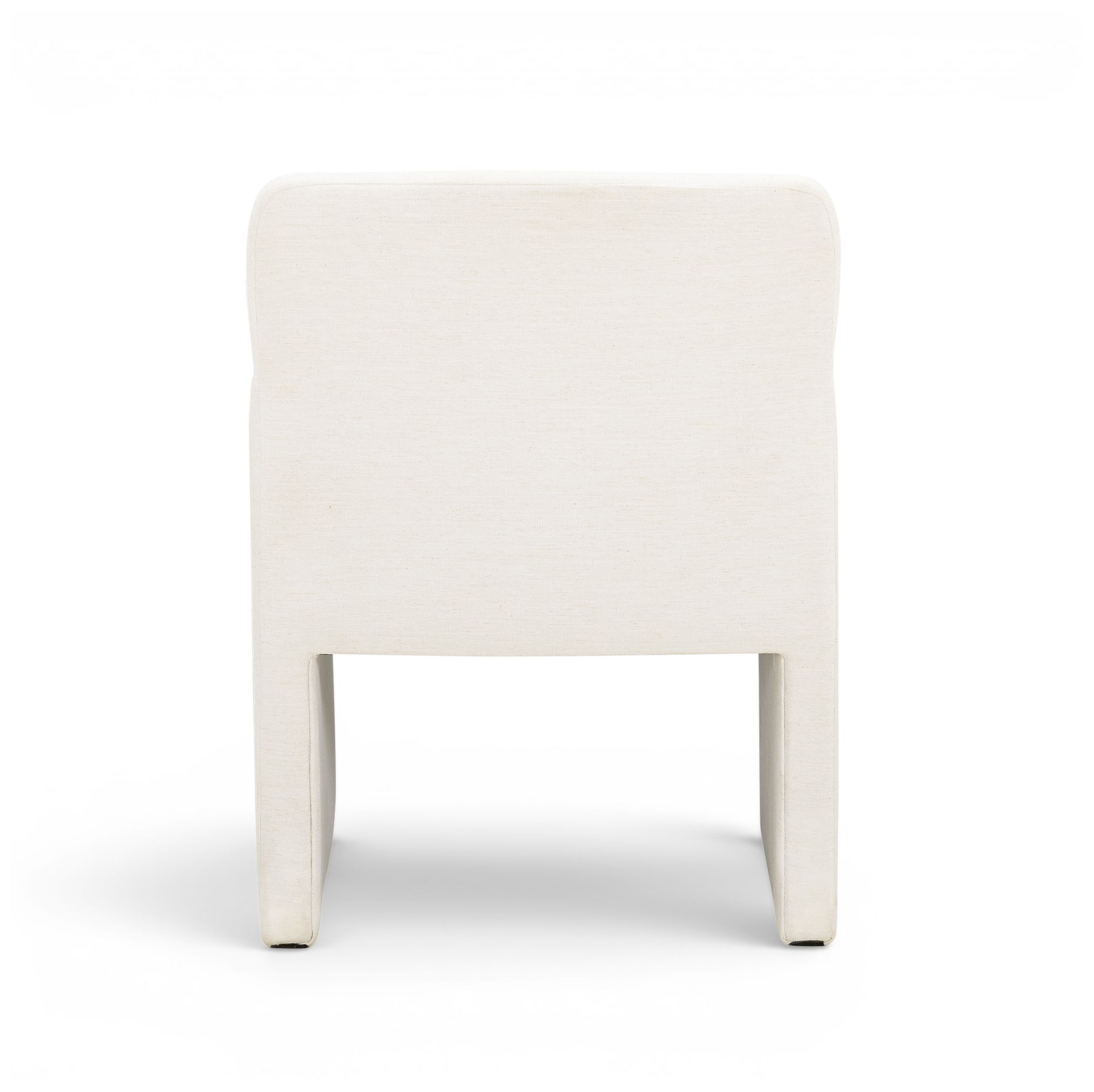 Image 4 Crawley Performance Linen Chenille Dining Chair in Bone more views