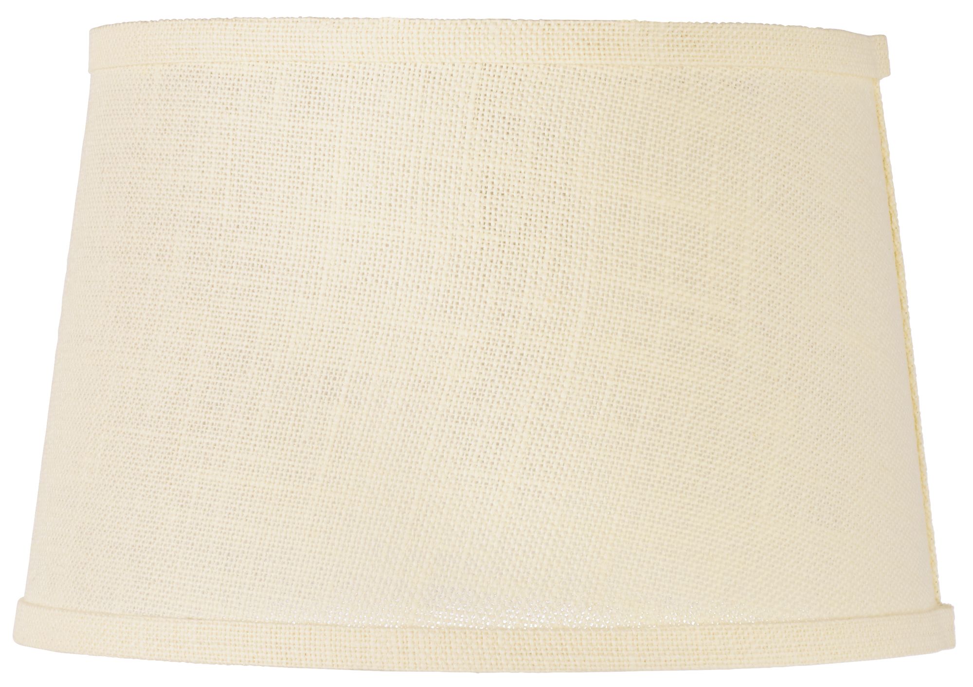 cream fabric lampshade