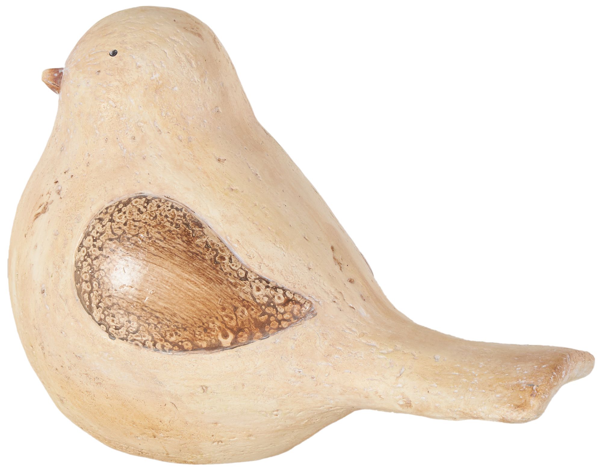 Image 6 Cream Magnesium Oxide Farmhouse Garden Sculpture, 13" x 7" x 9" more views