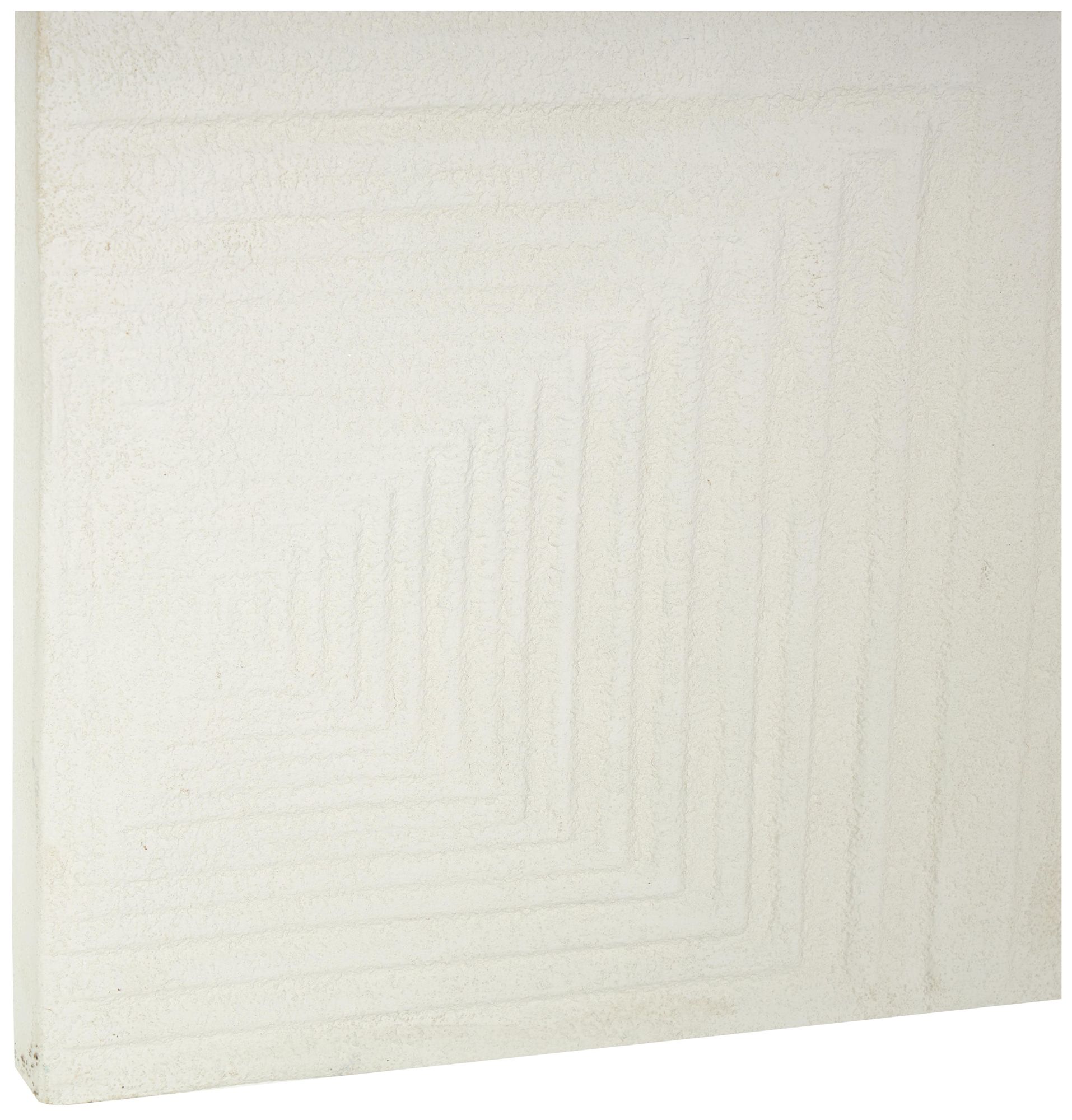 Image 3 Cream Metal Contemporary Wall Decor, S/2 18"W, 18"H more views
