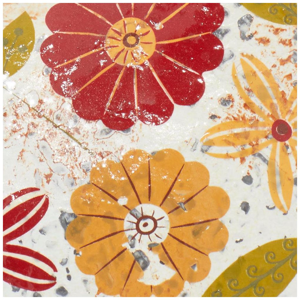 Image 7 Cream Metal Eclectic Garden Sculpture, 10" x 5" x 17" more views